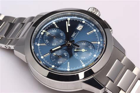 iwc ingenieur blue|iwc ingenieur chronograph.